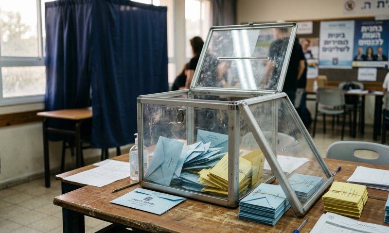 הקלפיות ייסגרו, אך התוצאה הסופית תלויה במעטפות הכפולות