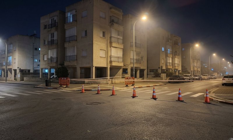 שריפת ענק בכרמיאל: האש התפשטה מהיער לבניין מגורים, שתי דירות נשרפו