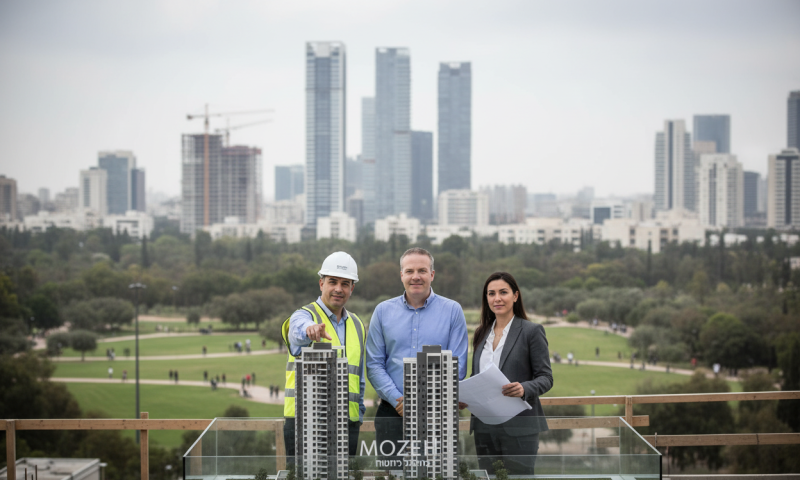 הפניקס ואמריקה ישראל משיקים פרויקט מגורים יוקרתי בתל אביב
