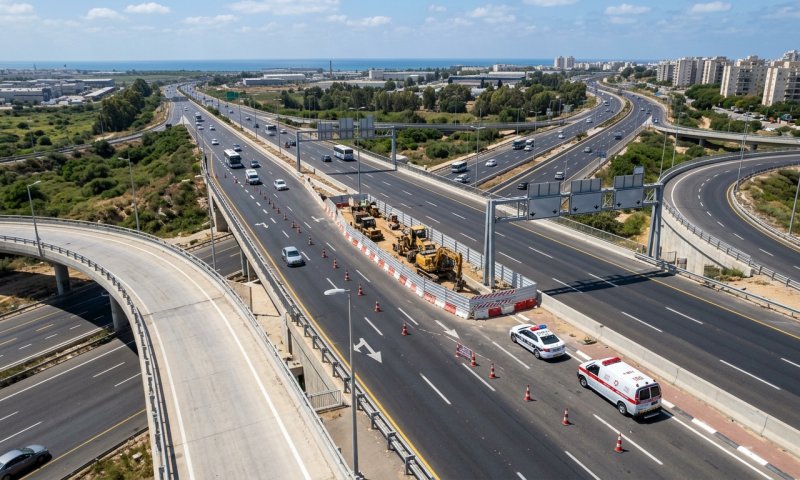 פועל כבן 40 נהרג מנפילה מגובה באתר בנייה באשדוד