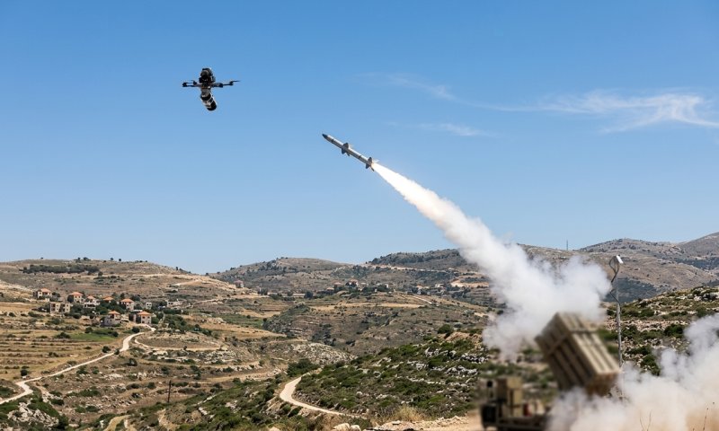 צה"ל שיגר מיירט לעבר מטרה אווירית חשודה בדרום לבנון