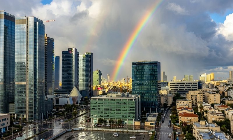 גשם קל הבוקר בצפון ובמרכז - ואחריו שבוע נעים ומתייצב