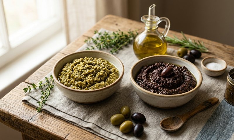 ממרח זיתים ביתי בחמש דקות