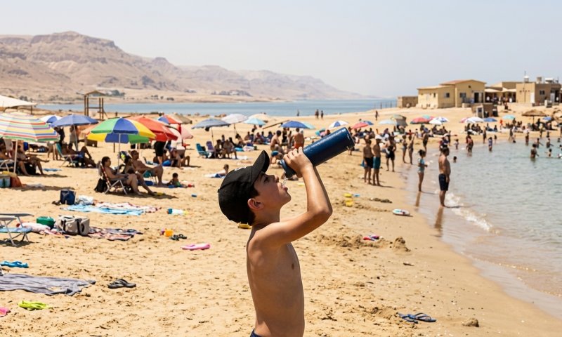 התרעה כתומה בבקעת הירדן: עומס חום בשעות היום