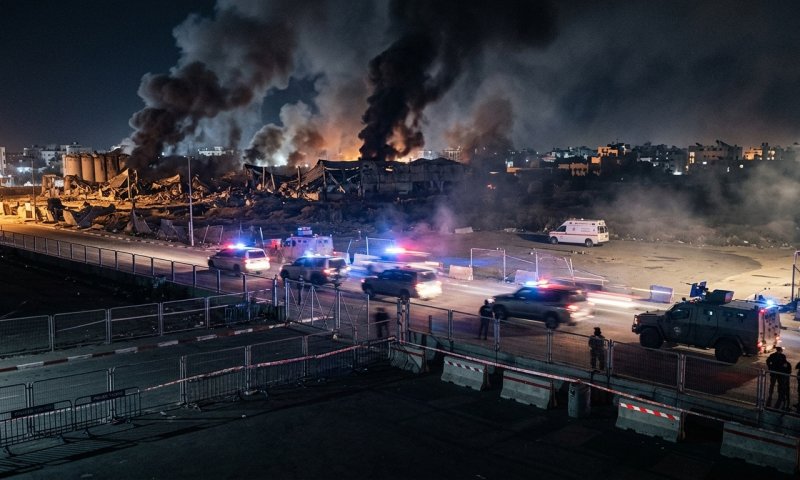 הלילה בעזה: צה"ל ושב"כ השמידו ארבעה מחסני נשק של חמאס
