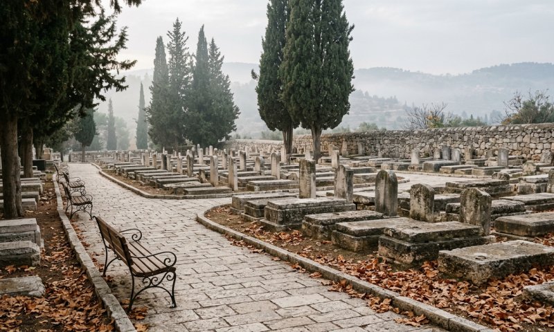 שרידי אדם עטופים בתכריכים אותרו בבית קברות בנצרת