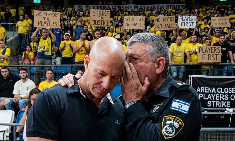 שחקני כדורסל שובתים: חמישה משחקי ליגת העל בוטלו
