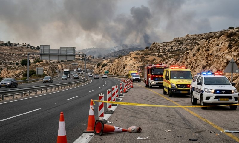 שריפה בגוש עציון: כוחות ההצלה פינו תושבים מקו הבתים הראשון