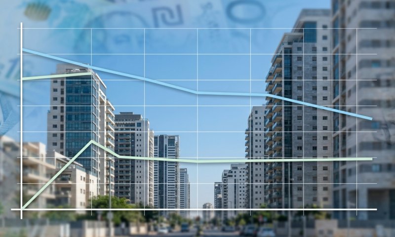 הירידות נבלמו: מחירי הדירות עולים, זינוק בשכר הדירה בחוזים חדשים