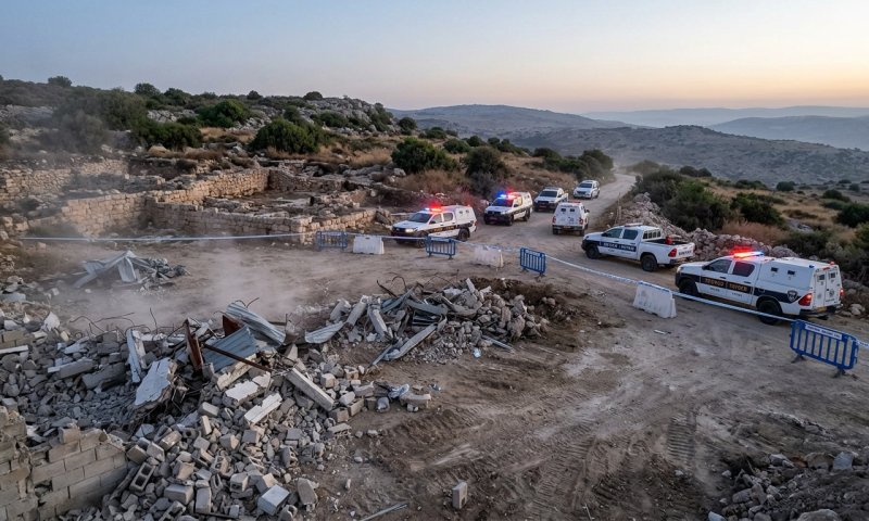 מחשש לאסון: הרשות לאכיפה הרסה מבנים בקבר חוני המעגל