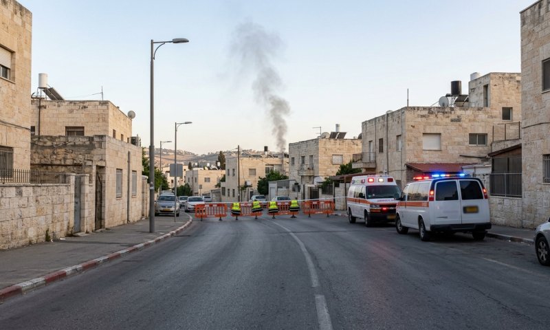 פיצוץ רכב בשכונת ארמון הנציב בירושלים: שניים נפצעו