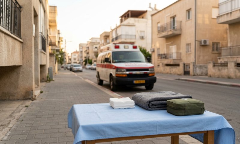פעוט נחנק מספוג ואיבד הכרה, צוות מד"א הציל את חייו