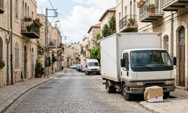 נהג משאית בן 67 התמוטט בירושלים, עבר החייאה ופונה במצב קשה