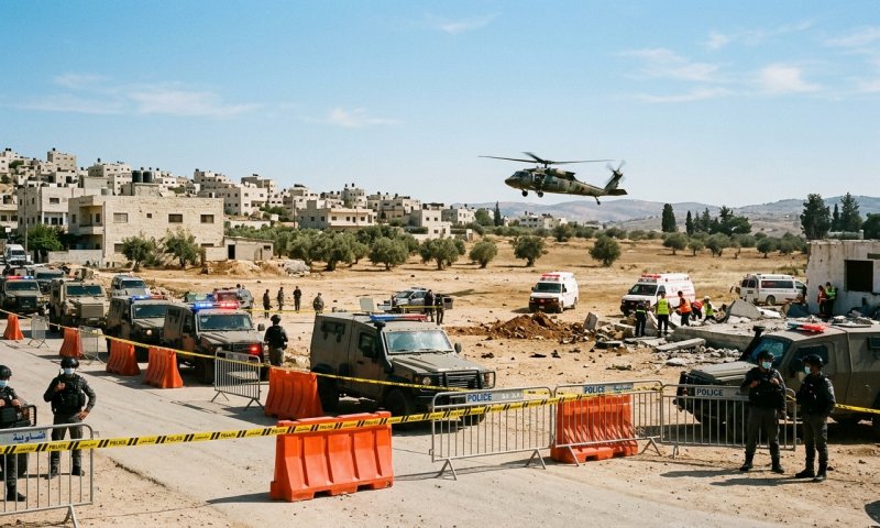 קצין צה"ל נפצע קשה מפיצוץ מטען בג'נין