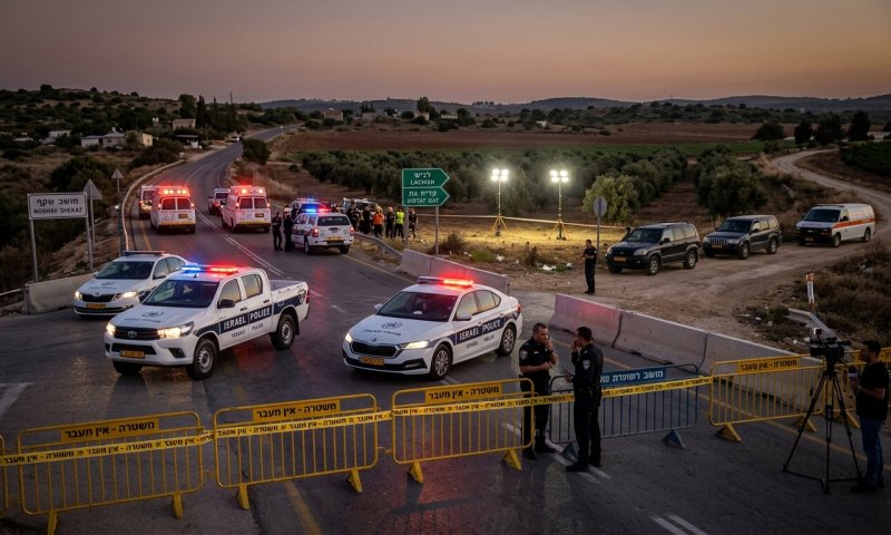 פיגוע ירי בשרון: אדם נרצח וארבעה נפצעו, המחבל מטייבה נוטרל