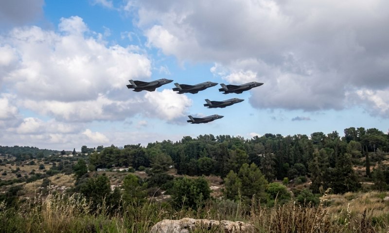מטוסי קרב בגובה נמוך הבהילו ירושלמים: זה היה אימון