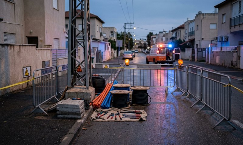 ירו על עמוד חשמל בתל שבע וגירשו באיומים את העובדים שהגיעו לתקן
