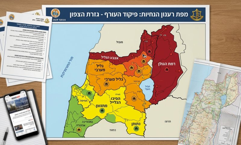 פיקוד העורף מקל הנחיות בצפון: הגליל העליון חוזר לשגרה מלאה