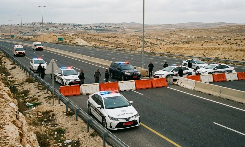 ניסיון דריסה ליד עופרה: כוחות ביטחון פועלים באזור