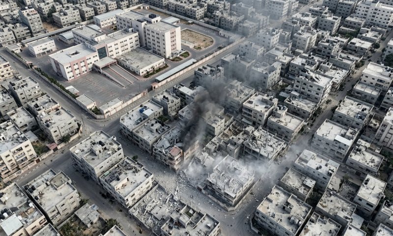 צה"ל השמיד עמדת מארב של חמאס סמוך לקו הצהוב בג'באליה