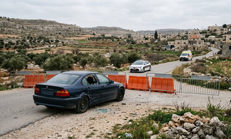 ירי לעבר רכב ישראלי בבנימין: כדורים פגעו במכונית, אין נפגעים