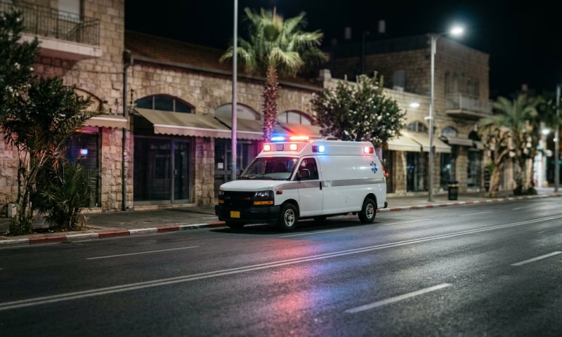 גבר כבן 30 נדקר ברחוב בטבריה, מצבו מוגדר קשה