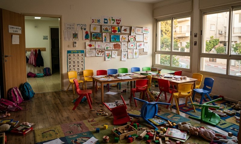 שלוש ילדות בנות 4 ברחו מגן בתל אביב וטיילו לבד 45 דקות - ההורים לא הוזהרו