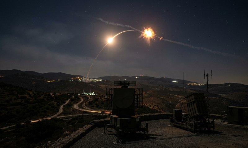 חיל האוויר יירט כטב"ם שחצה מלבנון לישראל במהלך הלילה