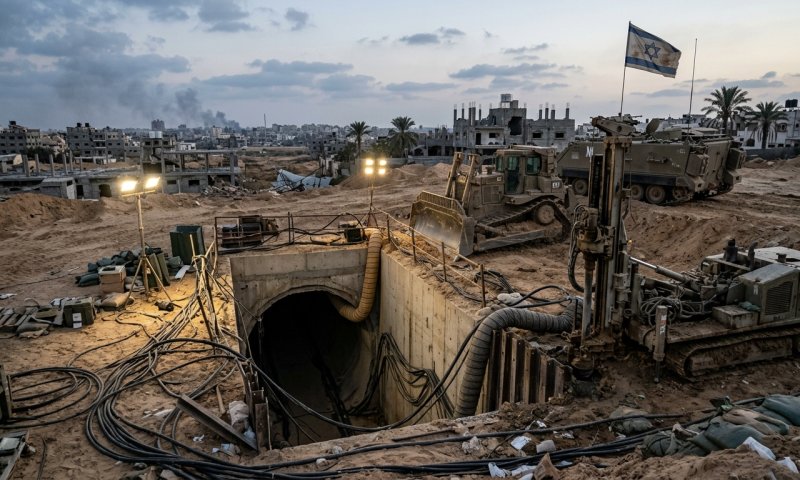 "אגרוף הברזל" סיים שישה חודשי לחימה: 8 מנהרות הושמדו