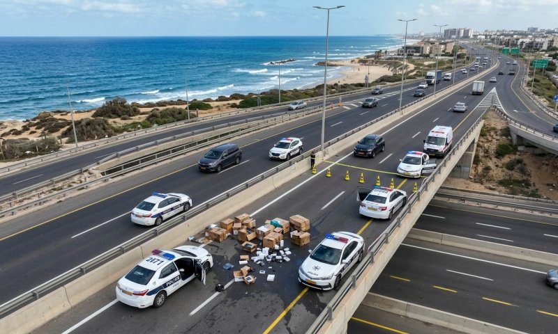 אוניית הענק טבעה - הדייגים האיראנים שולים מאות אייפונים מהמים