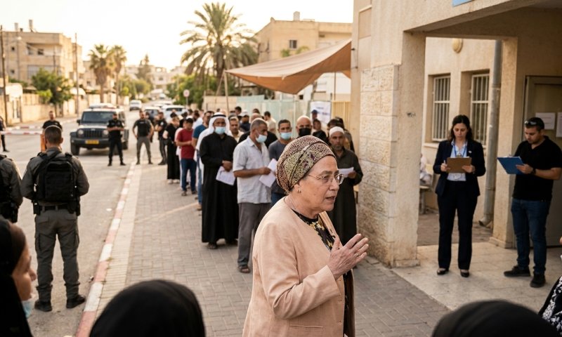 השרה סטרוק ספגה צעקות בקלפיות ברהט וקראה: "ישראל בסכנה"