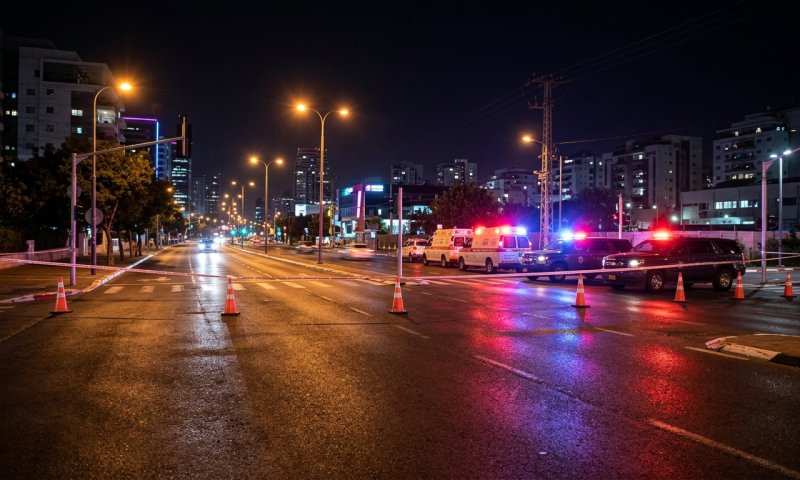 פועל נפל לבור מגובה 5 מטרים באתר בנייה בתל אביב - מצבו קשה
