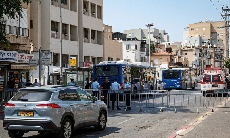 חבלני המשטרה שללו חשד לחפץ באוטובוס בבני ברק