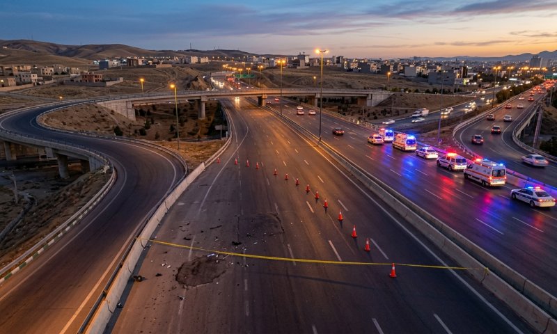 בכיר במשמרות המהפכה נהרג בתאונת דרכים מסתורית באיראן