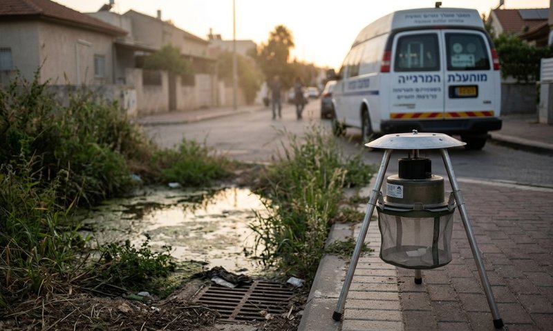 חולה מת מקדחת מערב הנילוס; יתושות נגועות אותרו בשרון ובדרום
