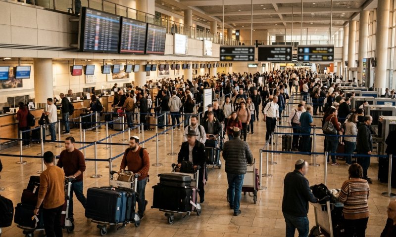 3 מיליון נוסעים בחודש אחד: אלו הימים העמוסים בנתב"ג