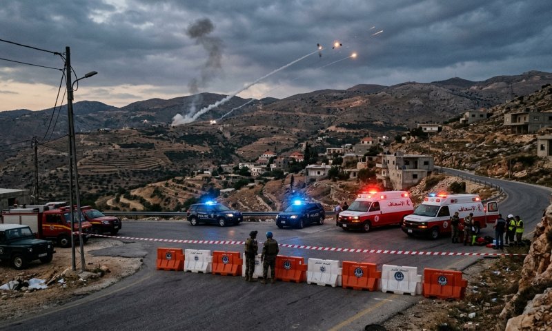 חיל האוויר יירט רקטות ששוגרו לעבר כוחות צה"ל בדרום לבנון