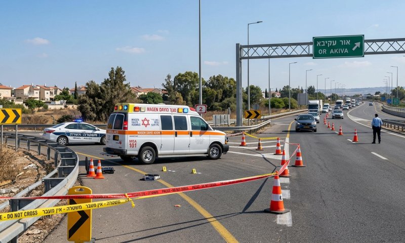 רוכב טרקטורון כבן 50 נפצע קשה בתאונה באור עקיבא
