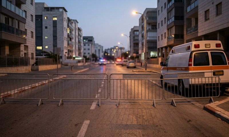 גבר בן 66 נדקר ונפצע קשה בעפולה, המשטרה סורקת אחר החשוד