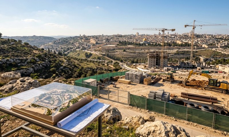 אחרי 30 שנה: יצא לשיווק פרויקט E1 שיחבר את מעלה אדומים לירושלים