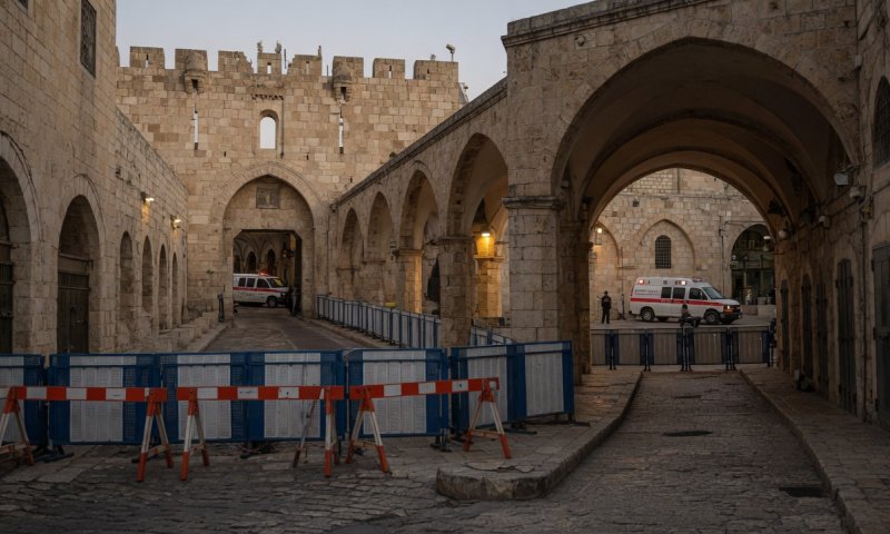 לוחמי מג"ב חיסלו מחבל שניסה לדקור אזרחים ולוחמים בשער שכם