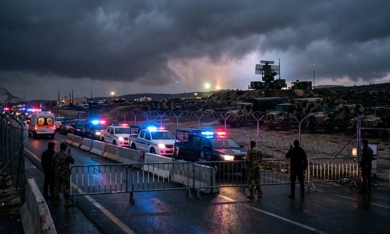 איראן שיגרה טילים לבסיס אמריקני בירדן - כולם יורטו