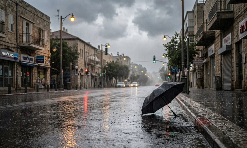 תחזית מזג האוויר עודכנה: הגשם באוגוסט יהיה חלש מהצפוי