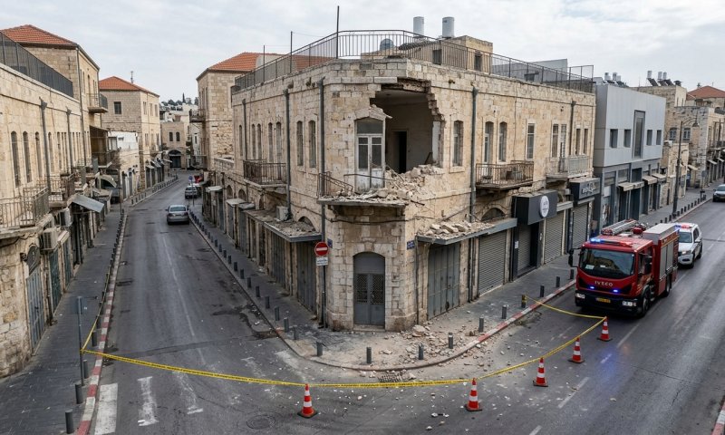 קריסת המרפסת בירושלים: העירייה באזהרה דחופה לבעלי הדירות
