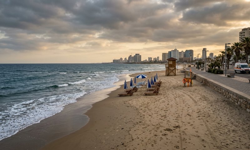 תל אביב: ילדה בת 11 נפצעה בינוני במהלך גלישה בים