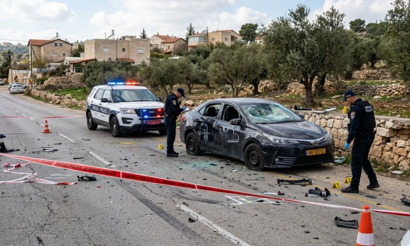 חקירה כפולה ביו"ש: השחתת רכוש באל-מועייר ונזק לרכבים ישראליים