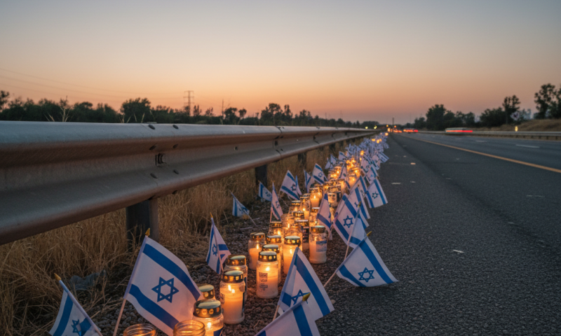 נער צעיר נהרג מפגיעת רכב בכביש 60