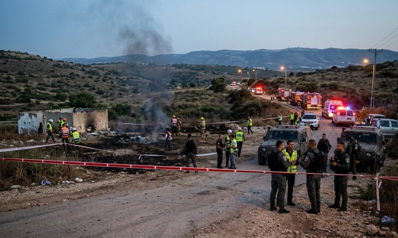 כטב"מים של חיזבאללה פגעו בבסיס צבאי וביישוב שומרה