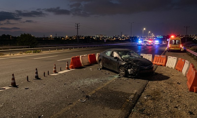 צעיר בן 25 נהרג בפיצוץ רכב סמוך לאור עקיבא