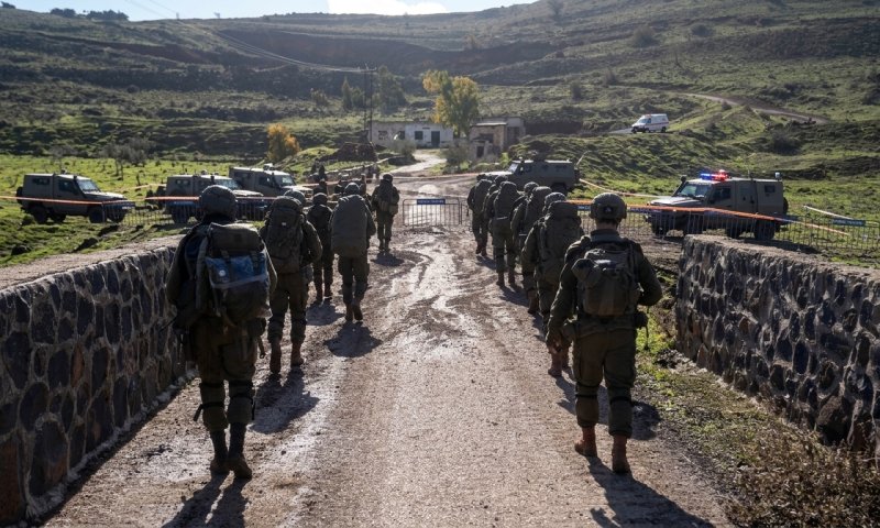 דיווח בסוריה: צה"ל פשט על מבנים באזור קוניטרה ועצר חשוד